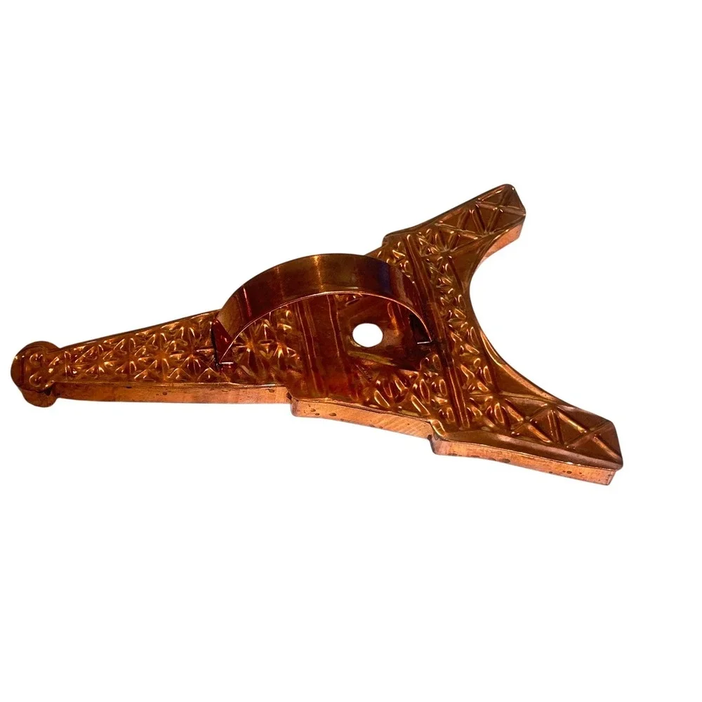 Vintage Copper Eiffel Tower Mold cookie cutter Wall Hanging Decor Paris France 9
